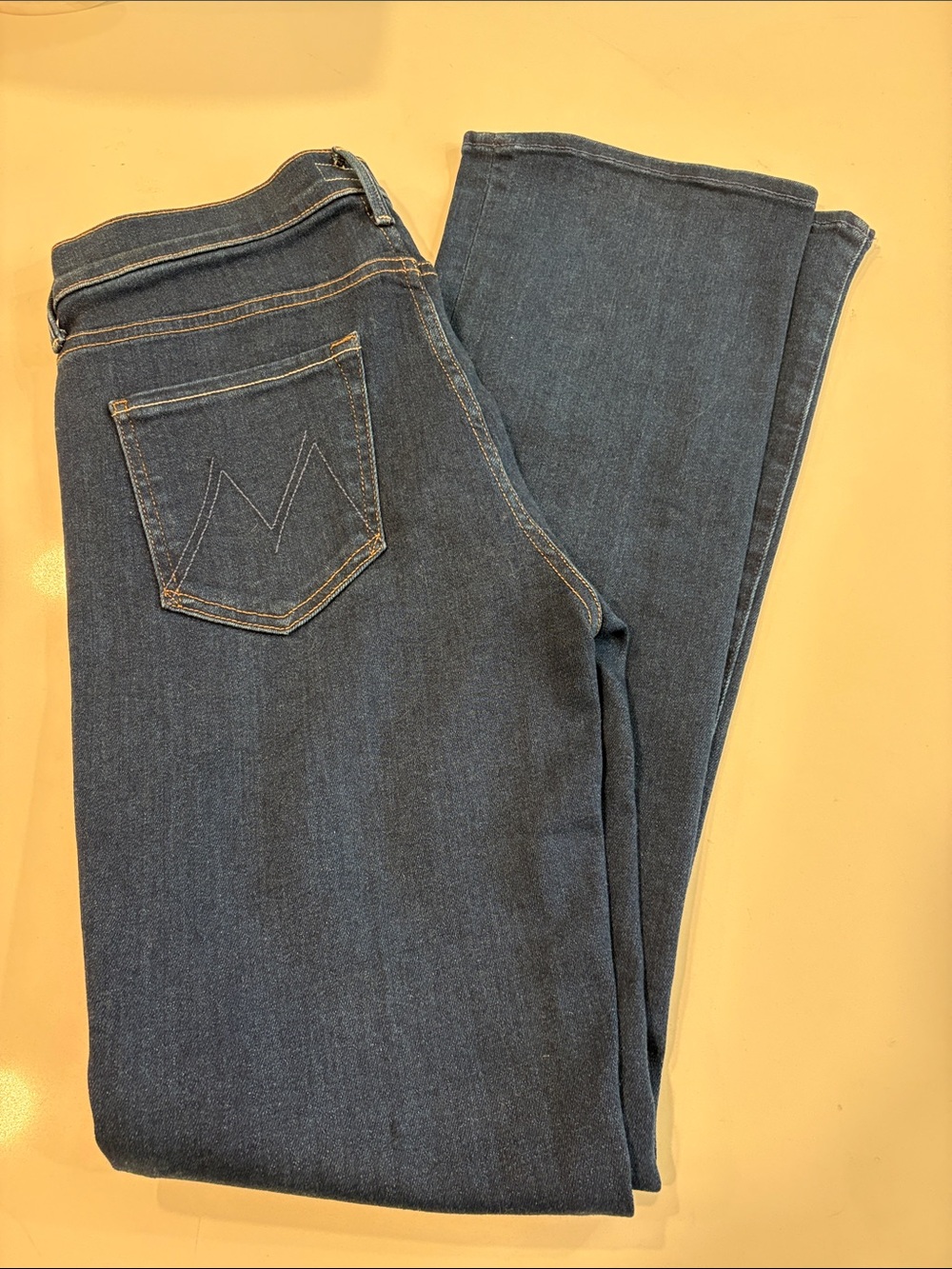 MOTHER Jeans in Dark Blue